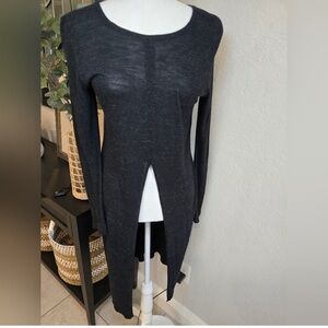 Bershka Black Long Cardigan Sweater